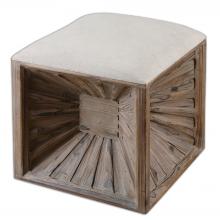  23131 - Uttermost Jia Wooden Ottoman